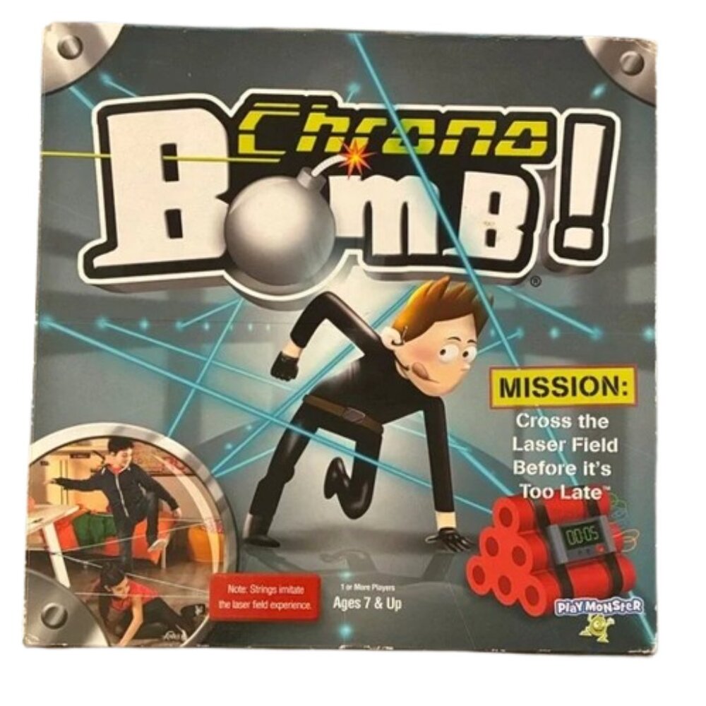 Chrono Bomb Game cross the laser field